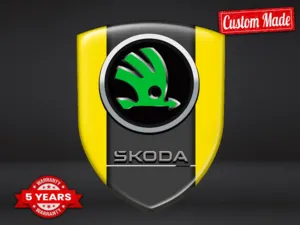 Skoda Adesivi Aziendali Personalizzati Sport Tuning Moderni
